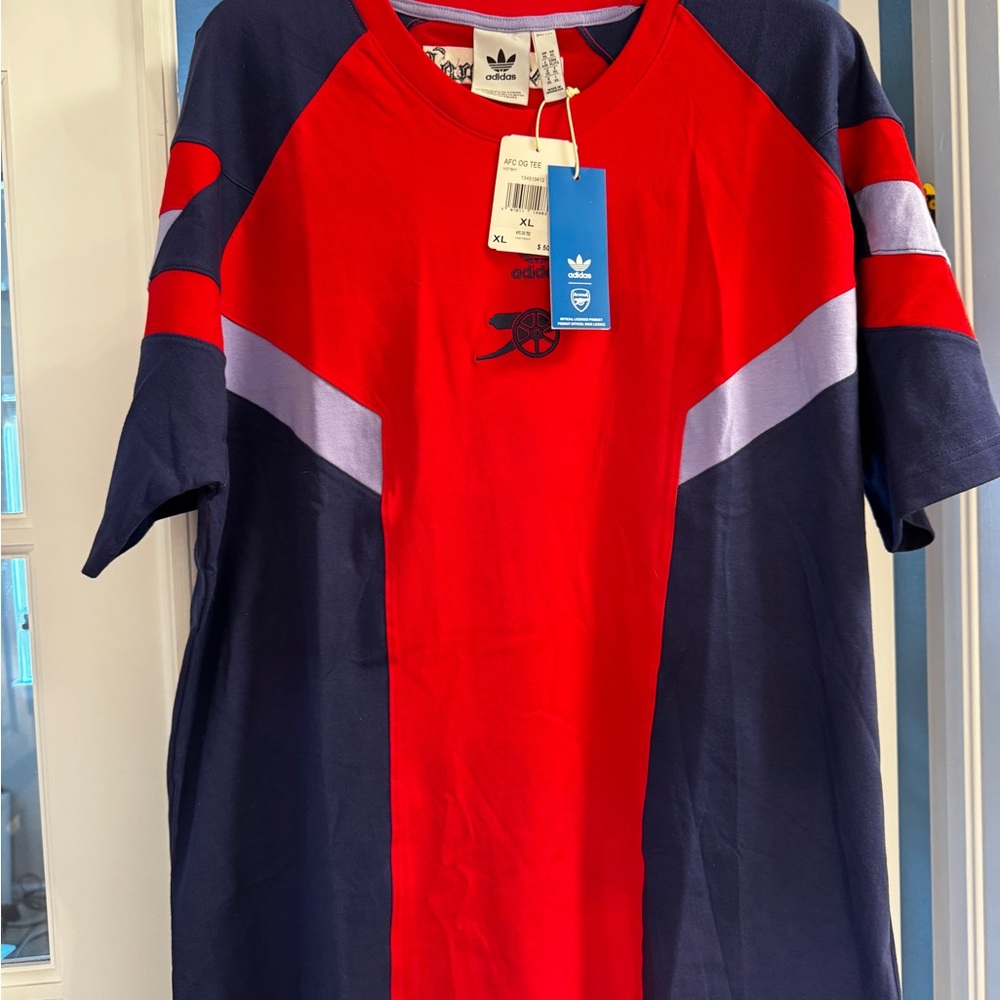 adidas Arsenal London Originals T-shirt Night Sky Men’s Size X-Large RARE XL